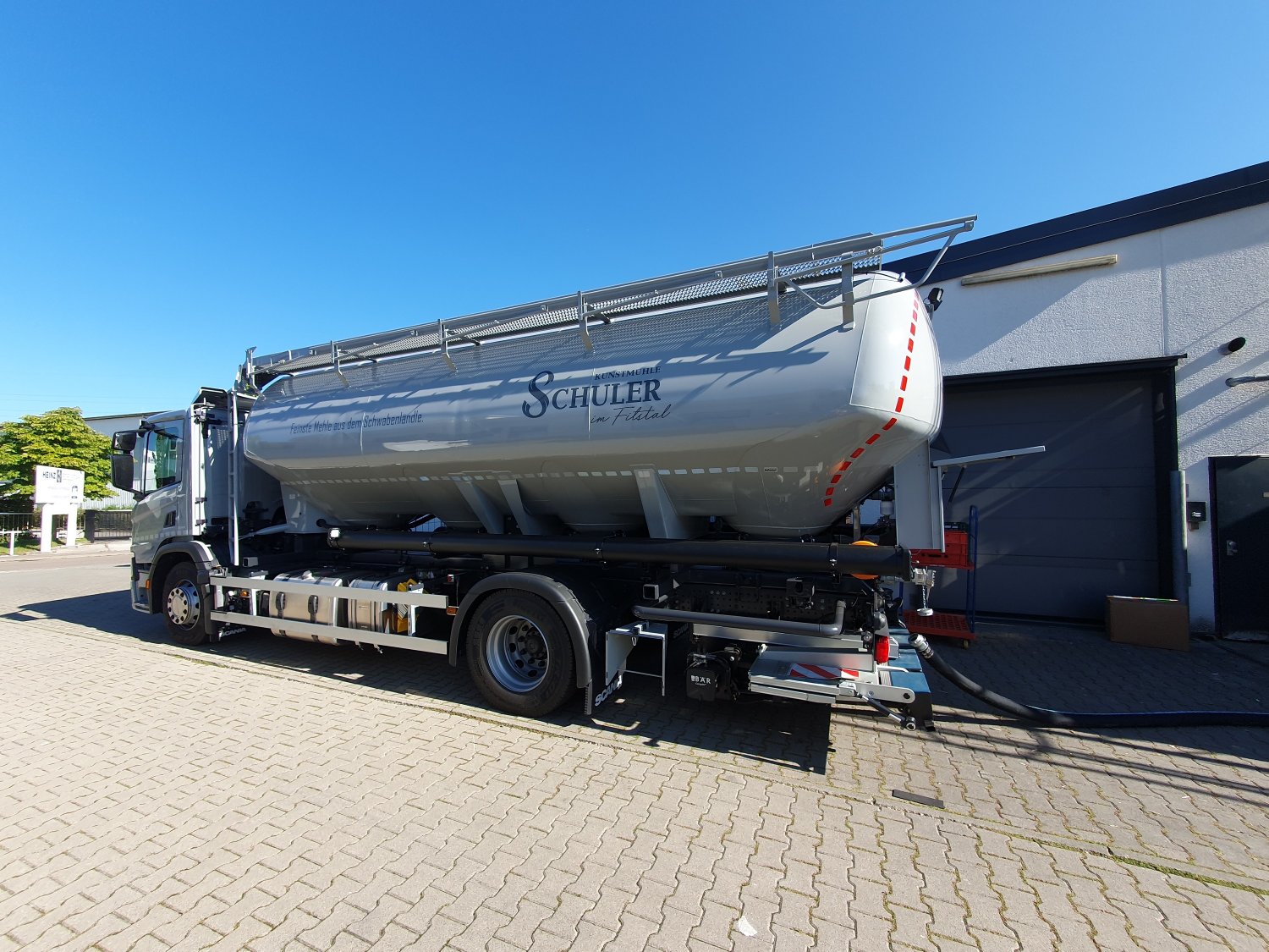 18t SiloWechselAufbau HEILTING Fahrzeugbau